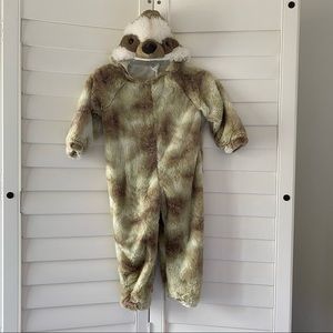 Toddler sloth costume